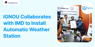 IGNOU Collaborates with IMD to Install Automatic Weather Station